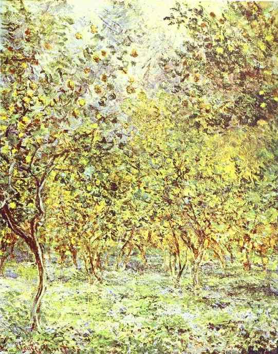 Claude Monet Lemon-Trees Bordighera